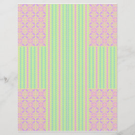 Bulk - Easter Pastel Cross Scrapbook Paper Flyer