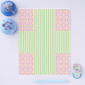 Bulk - Easter Pastel Cross Scrapbook Paper Flyer (Einzeln)