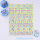 Bulk - Easter Pastels Abstract Scrapbook Paper Flyer (Einzeln)