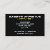 Bulk-Ernennungskarten (Schwarz-Weiß-Erinnerungen) Terminkarte (Rückseite)