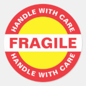 Bulk Fragile Stickers (Handle with Care) (Vorderseite)