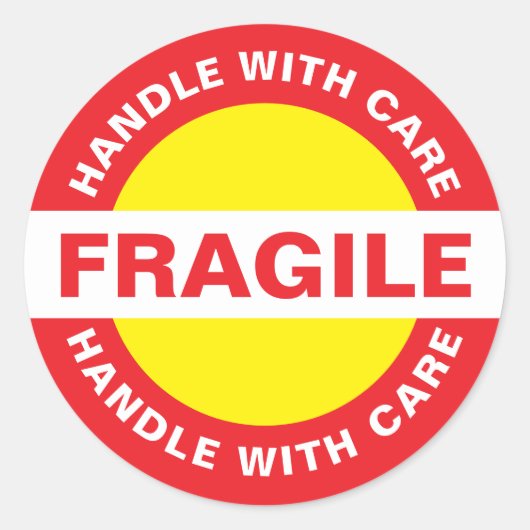 Bulk Fragile Stickers (Handle with Care) (Vorderseite)