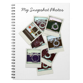 Bulk Images of Vintag Cameras Notebook Notizblock