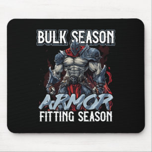 Bulk-Saison-Rüstung passt Gym-Meme der Saison Mousepad