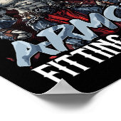 Bulk-Saison-Rüstungsanpassung-Saison-Fitnessstudio Poster (Ecke)