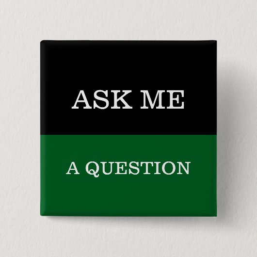 Bulk Simple Frag Me Business Lapel Button-Buttone Button (Vorderseite)