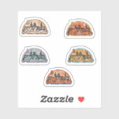 Bulk-Staat von Alabama Aufkleber (Blatt)