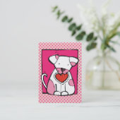 Bulk Valentine on Business Cards - SRF Visitenkarte (Stehend Vorderseite)