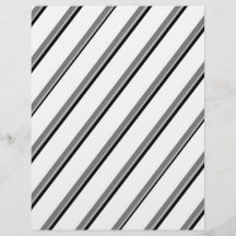 Bulk W&B Diagonal Stripes Scrapbook Pages