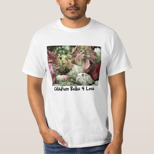BulkAssortPic, Caladium-Birnen 4 weniger T-Shirt (Vorderseite)