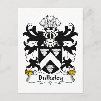 Bulkeley Familienwappen Postkarte