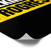 Bulking In Progress Lustiges Gewichtheben Bodybuil Poster (Ecke)