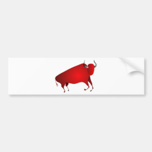 Bull a la Altamira Autoaufkleber