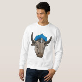 Bull als Polizeibeamte Sweatshirt (Vorne ganz)