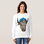 Bull als Polizeibeamte Sweatshirt (Vorne ganz)