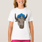 Bull als Polizeibeamte T-Shirt (Vorderseite)