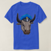 Bull als Polizeibeamte T-Shirt (Design vorne)
