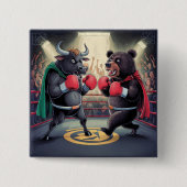 Bull and Bear Button (Vorderseite)