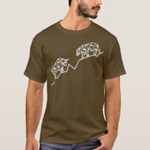 Bull and Bear Trading and Stock Market Investments T-Shirt