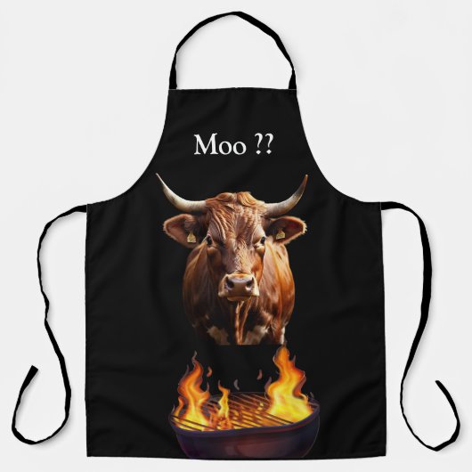 Bull and Grill GRILLEN Schürze (Vorderseite)