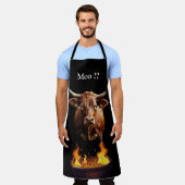 Bull and Grill GRILLEN Schürze (Getragen)