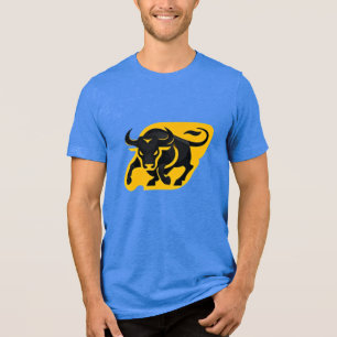 Bull aufladen - Power in Bewegung Tri-Blend Shirt