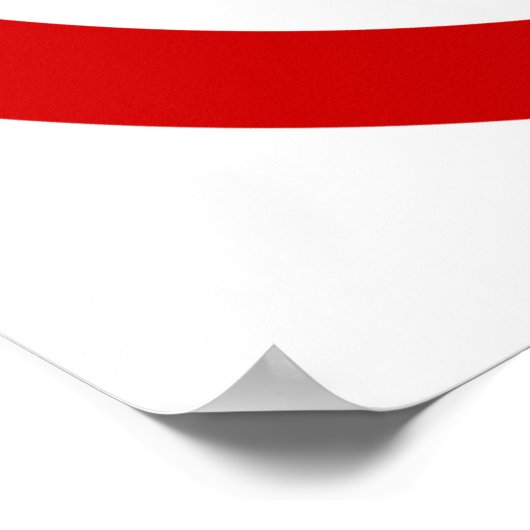 Bull-Auge Poster (Ecke)