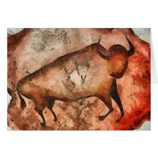 Bull aus Altamira (Vorderseite (Horizontal))