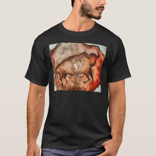 Bull aus Altamira T-Shirt (Vorderseite)