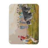 'Bull Baiting', pub.by Thomas McLean, 1820, (Druck Magnet (Vertikal)