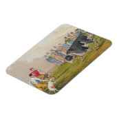 'Bull Baiting', pub.by Thomas McLean, 1820, (Druck Magnet (Linke Seite)