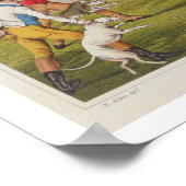 'Bull Baiting', pub.by Thomas McLean, 1820, (Druck Poster (Ecke)