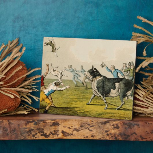 'Bull Baiting', Pub. von Thomas McLean, 1820, (pri Fotoplatte (Seite)