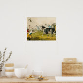 'Bull Baiting', Pub. von Thomas McLean, 1820, (pri Poster (Küche)