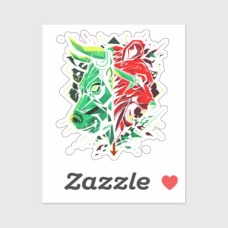 Bull Bear Duel Forces  Aufkleber