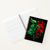 Bull Bear Duel Forces Notizblock (Innenseite)