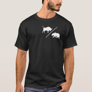 Bull Bear Wallet Idee T-Shirt