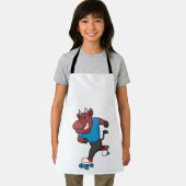 Bull bei Inline-Skaten mit Roller-Skaten Schürze (Insitu)