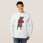 Bull Boxer Boxhandschuhe T-Shirt (Vorne ganz)