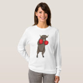 Bull Boxer Boxhandschuhe T-Shirt (Vorne ganz)