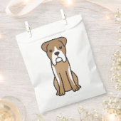Bull Boxer Dog Cartoon Geschenktütchen (Ausgeschnitten)