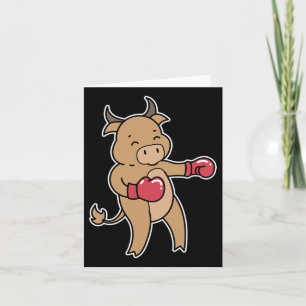 Bull Boxing Karte