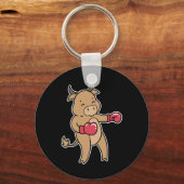 Bull Boxing Schlüsselanhänger (Vorderseite)