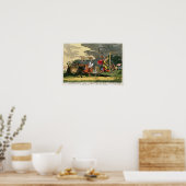 Bull Broke Lose oder, Joseph's Flight Poster (Küche)