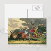 Bull Broke Lose oder, Joseph's Flight Postkarte (Vorne/Hinten)