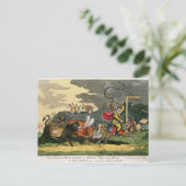 Bull Broke Lose oder, Joseph's Flight Postkarte (Stehend Vorderseite)