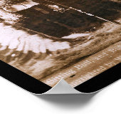 Bull & Buffalo Bill 1891 Poster (Ecke)