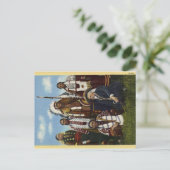 Bull & Buffalo Bill Postkarte (Stehend Vorderseite)