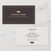 Bull Business Card Visitenkarte (Vorne/Hinten)