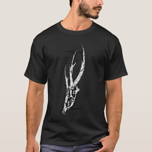 Bull Carcass Gothic Black T-Shirt (Vorderseite)